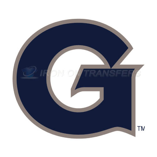 Georgetown Hoyas Logo T-shirts Iron On Transfers N4456 - Click Image to Close